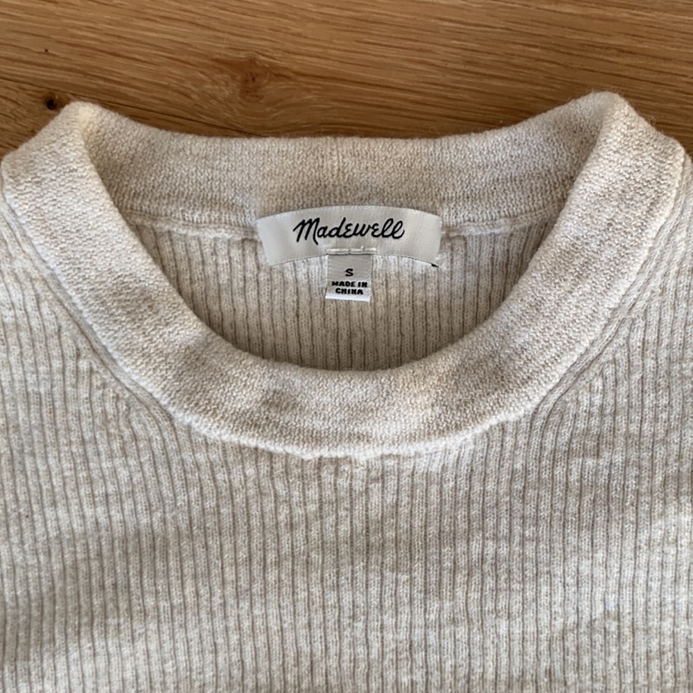 MADEWELL Ribbed Sweater - Picture 4 of 8